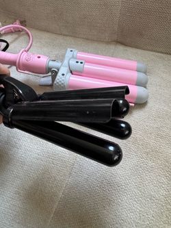 2 Hair Wavers Bundle – BaBylissPRO + Pink Mermaid Hair Waver