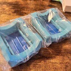 Silicone Tumbler Holder with Felt Edge Squeegee