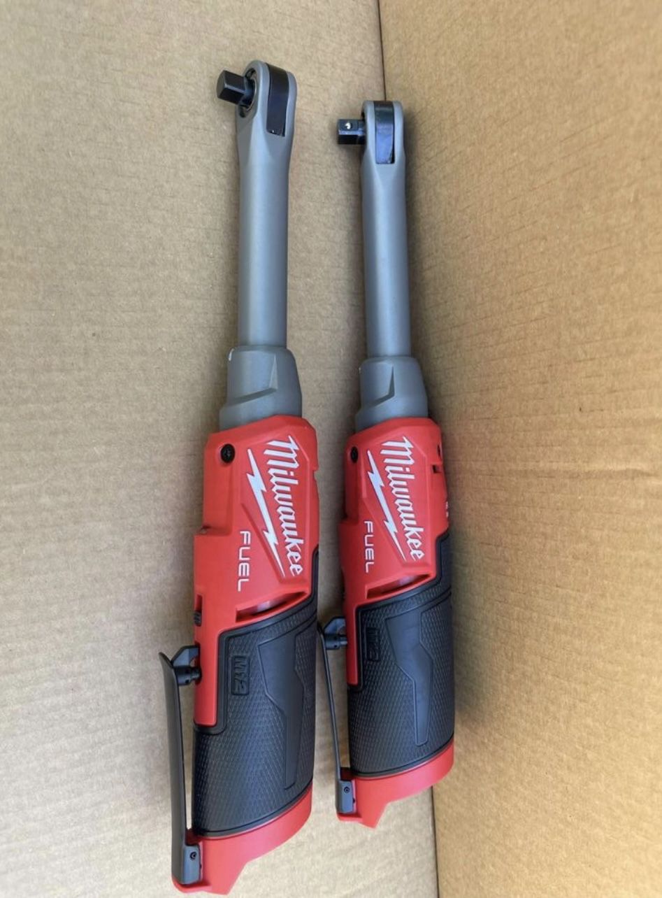 Milwaukee (Each‼️) M12 FUEL Brushless Cordless 3/8 in. Extended Reach High Speed Ratchet (Tool Only)