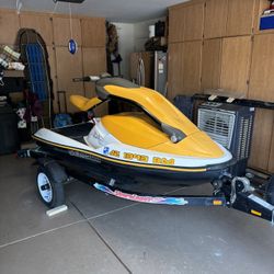 2004 Sea Doo 3D With Trailer