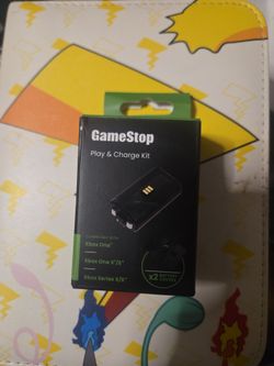 Charger and battery cover.