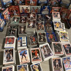 Multi Year Panini Nba Card Lot 2400+ Rookies/Vets Prizm Select Monopoly Hoops