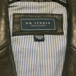 Men’s Leather Blazer