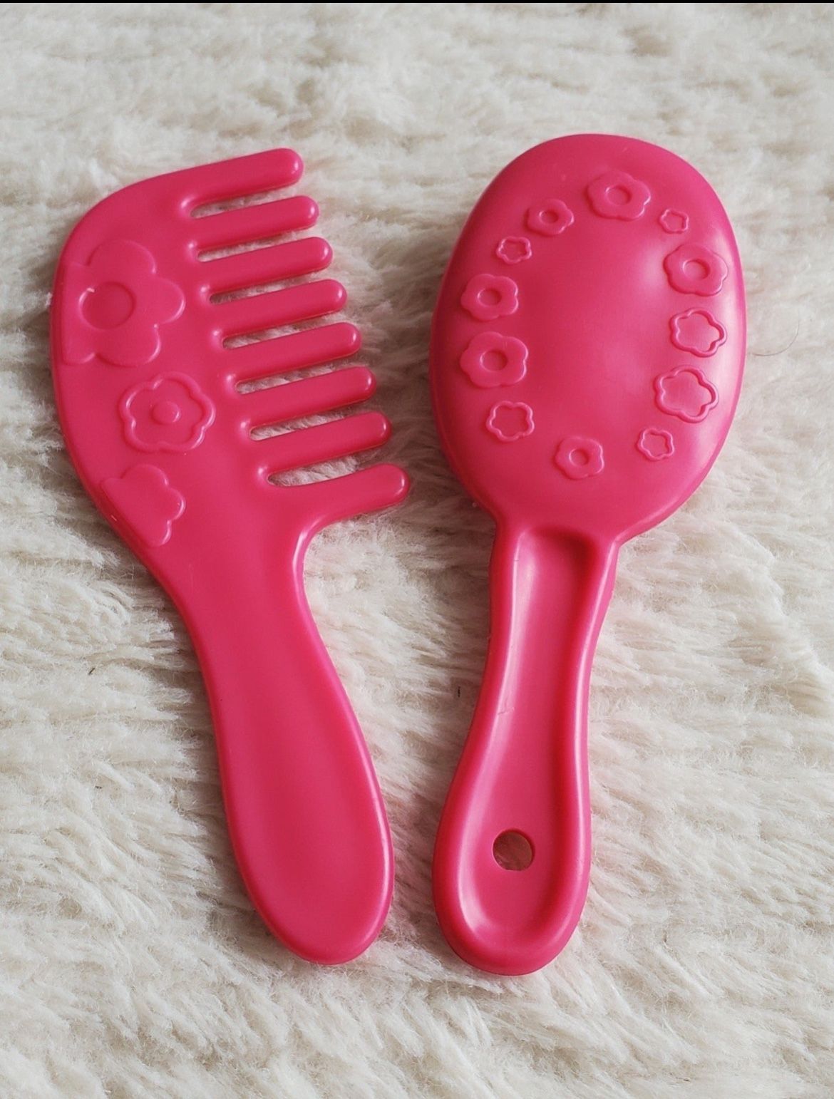 VTG Doll 2PC Comb & Brush Set