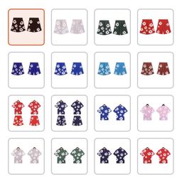 Denim Tears T Shirt/shorts Mutli Color, All Sizes SHIP ONLY