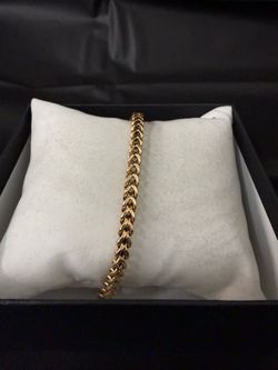 10k Foxtail Bracelet