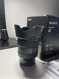 Sony E-mount FE 24mm F1.4 GM Full Frame Wide-angle Prime Lens