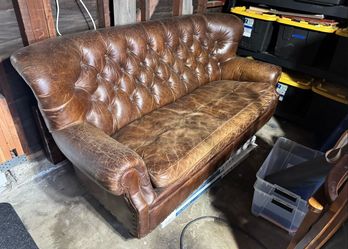 Restoration Hardware Leather Furniture