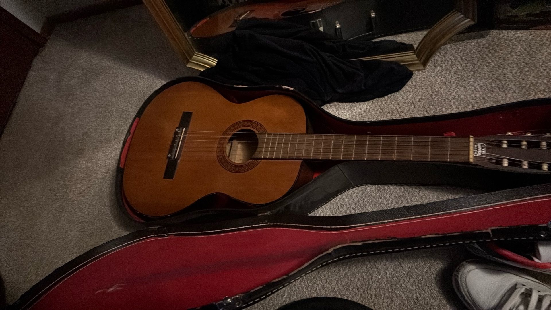 Guitar And Case Francisca Brand  