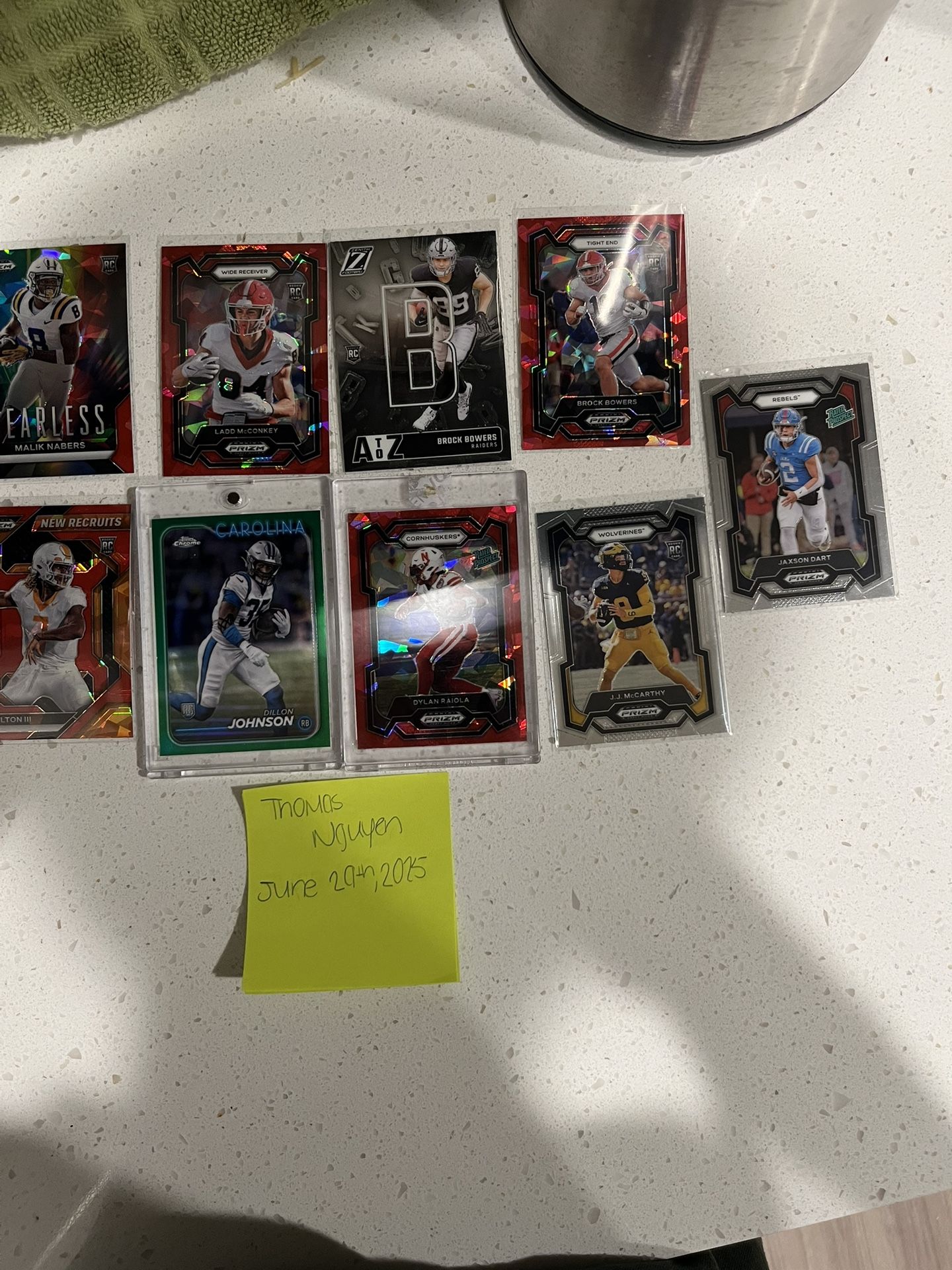 Rookie Football Cards