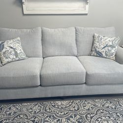 6 Mos Old Grey Sofa