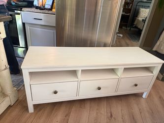 Wood table with Drawers