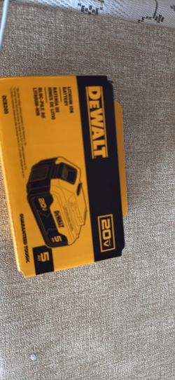 Dewalt 5ah battery 20v