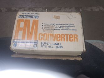 Automotive fm converter