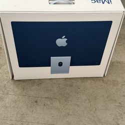 iMac 24" with Retina 4.5K display All-In-One - Apple M1 - 8GB Memory - 256GB SSD - w/Touch ID - Blue