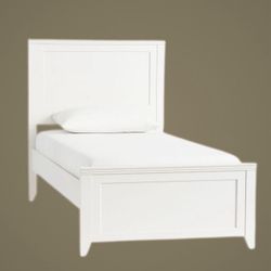 Pottery barn TWIN Hampton bed. 