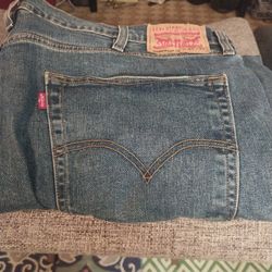 Mens Levis Jeans Workwear Fit 44x32