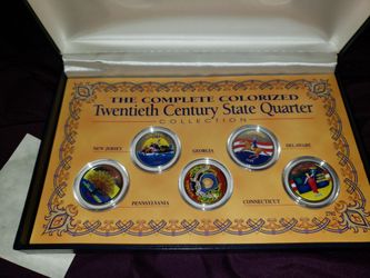 20th century state quarters the Complete colorized