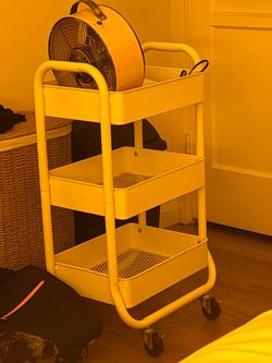 rolling storage 3 tier cart