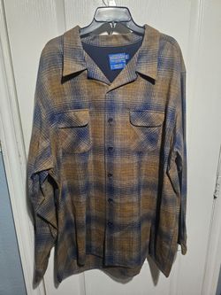 Pendleton Men's 3 XXXL Tall,1956 style long Sleeve board shirt