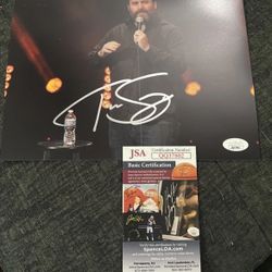 Tom Segura Signed 8x10 With COA