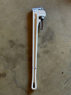 36” Heavy Duty Aluminum Pipe Wrench – Adjustable Plumbing Wrench