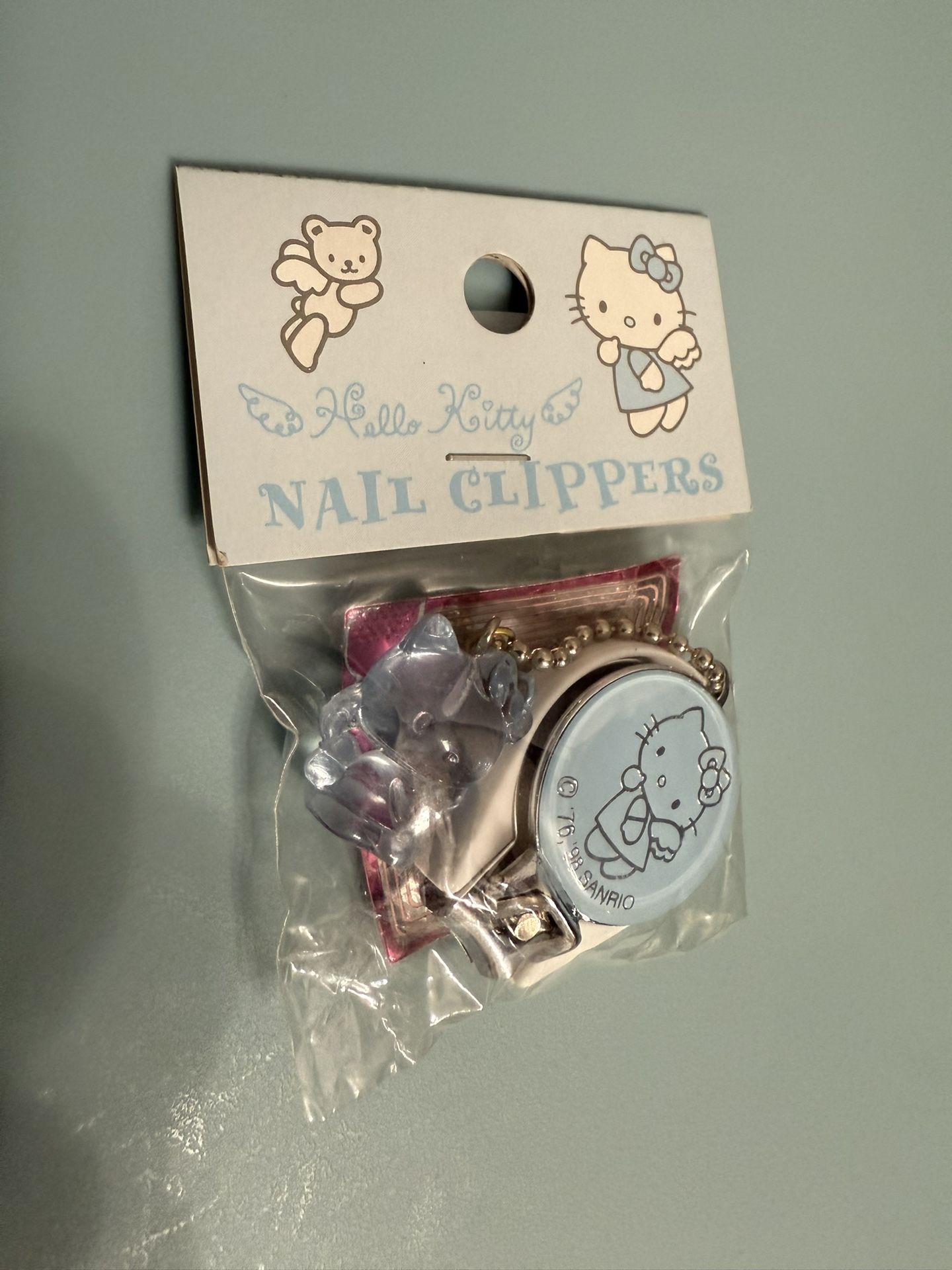 Hello Kitty Angel Nail Clipper Keychain
