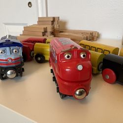 65 Piece Train Set For Kids Plus Bonus 16pc Tracks