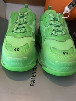 Balenciaga Triple S Sneaker - Neon Green