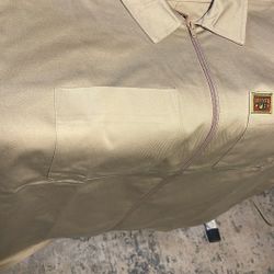 Fb County Full Zip Khaki XXL