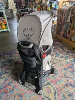 Osprey Poco AG Plus hiking backpack child toddler carrier