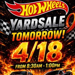 Hotwheels/Diecast Yardsale Tomorrow 4/18!
