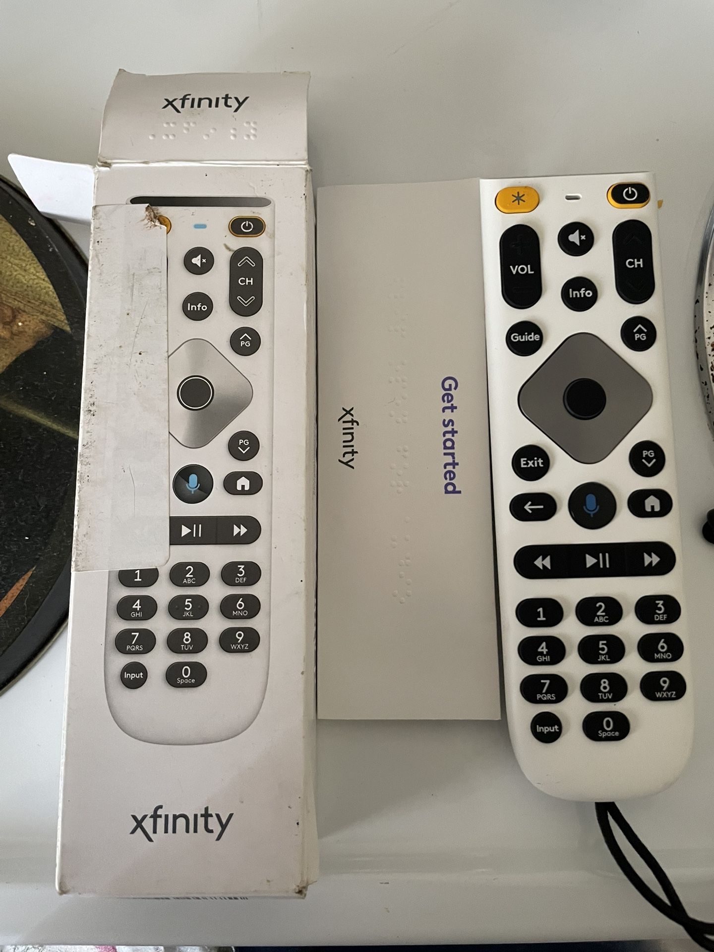 Xfinity Remote Large Print $5.00