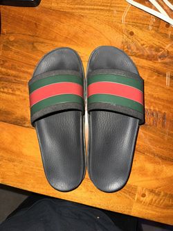 Gucci Web Slides (black)