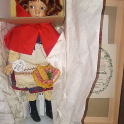 Edwin M.Knowles Little Red Riding Hood Doll Heroines the Fairy Tale Forrest Brand New $20
Pick up McKinney 