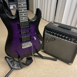 IBANEZ GUITAR WITH SPEAKER