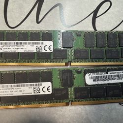 32GB DDR4 Server RAM – PC4-2400T – $140 each
