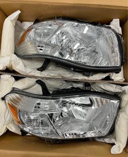 08-10 Toyota Highlander Headlights Faros calaveras micas luces lamps