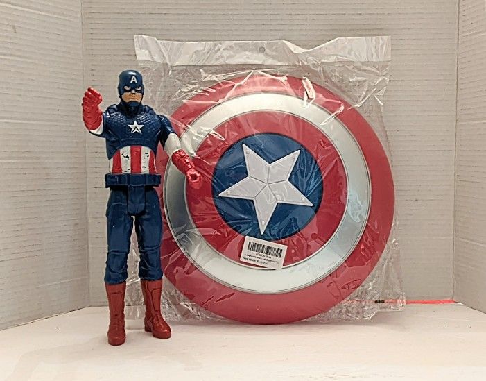 Captain America Figure  -  Captain America Shield  - See More Information Below 