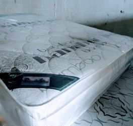 $220 Queen Pillow Top Mattress Only Brand New Free Delivery Same-day 