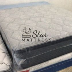 New Queen Size Soft Pillow Top Mattress