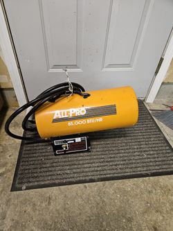 All Pro Propane Heater 