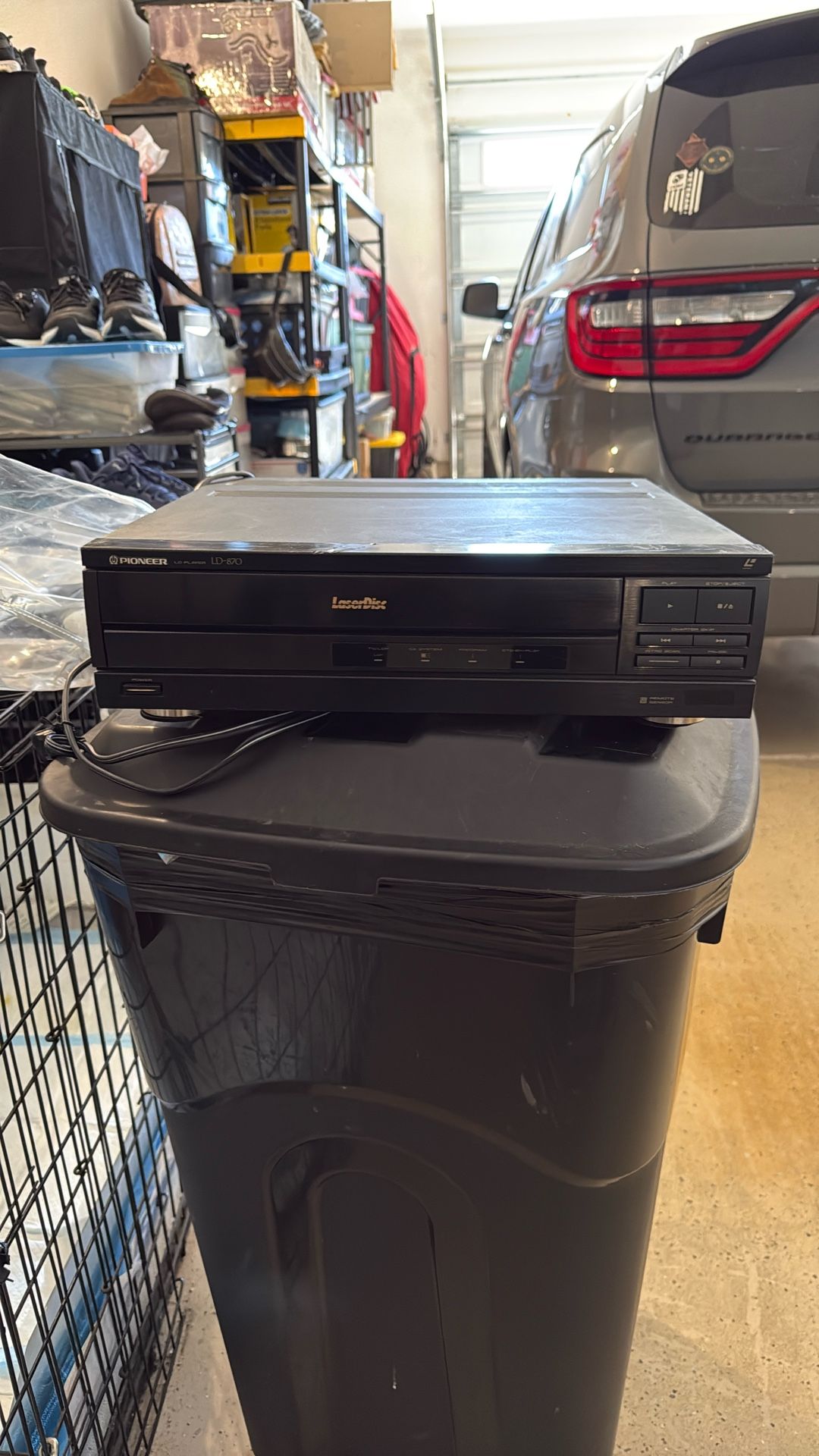 Original Pioneer Lazer Disc Player Model LD 870