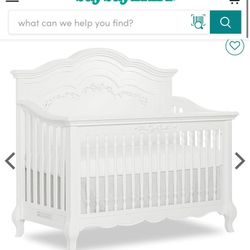 Baby Crib And Drawer Dresser