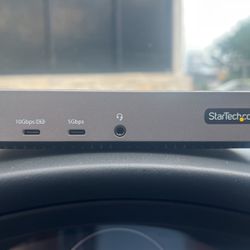 StarTech USB-C Triple Monitor Dock 2x DP/3x HDMI - 2x USB-C/3x USB-A - GbE - 100W PD