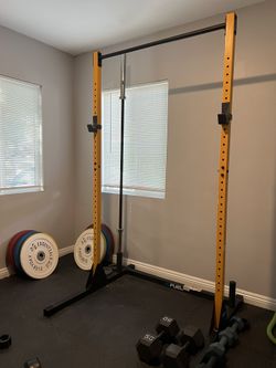 At Home Gym Set - Weight And Rack