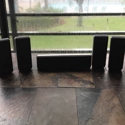 5 Sony surround system Speakers ( Amplifier Not Included )