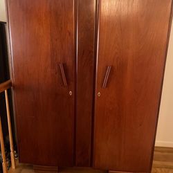 Vintage Art Deco Armoire