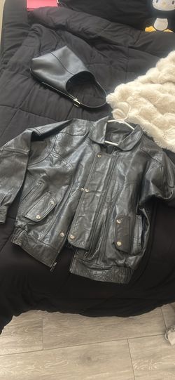 Leather jacket