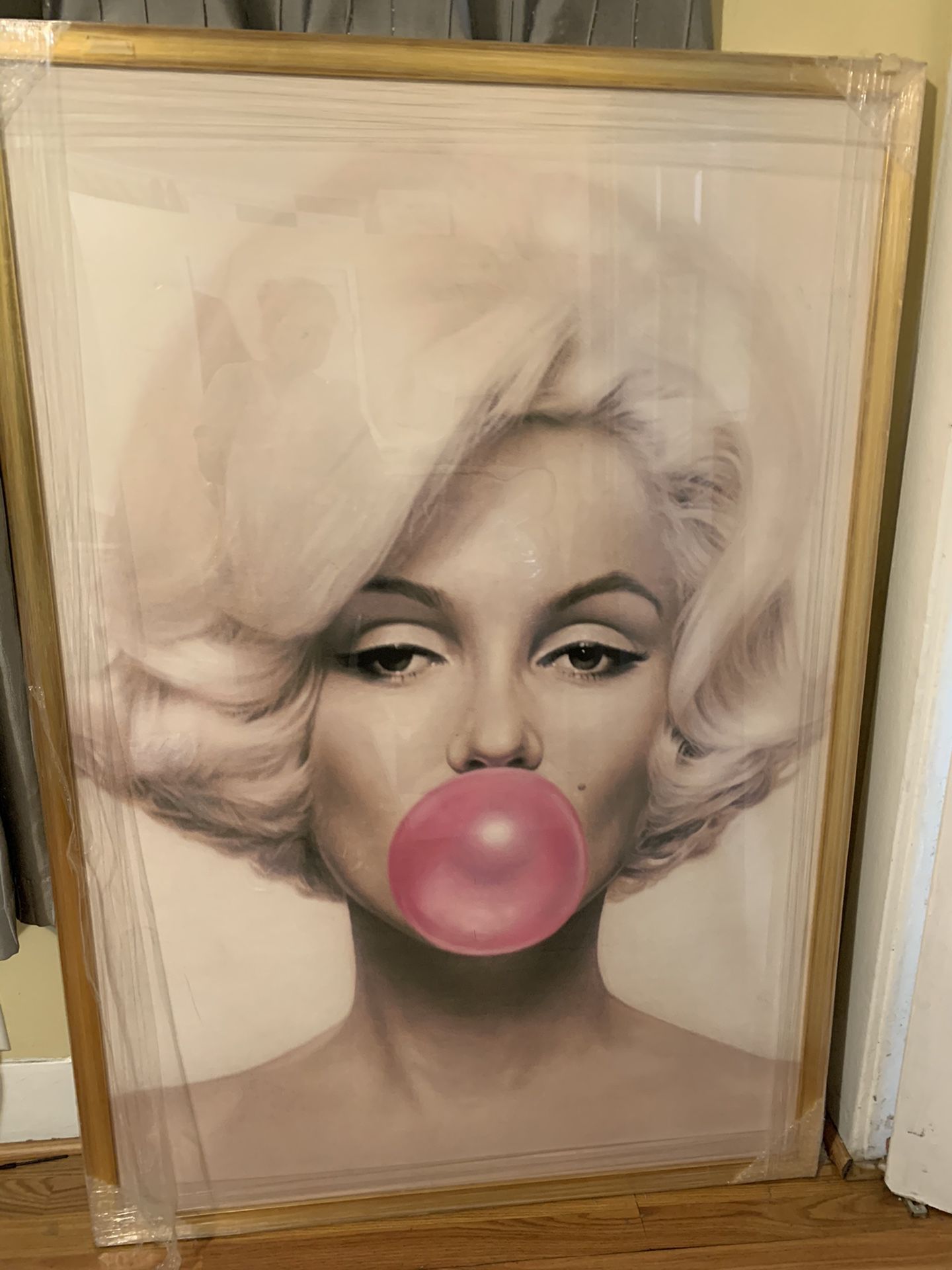 Marilyn Monroy Bubble Gum Canvas